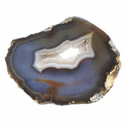 2.50kg Natural Agate Polished Slab Plate DB315 | Himalayan Salt Factory