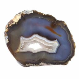 2.50kg Natural Agate Polished Slab Plate DB315 6 2.50kg Natural Agate Polished Slab Plate DB315 | Himalayan Salt Factory