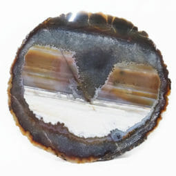3.00kg Natural Agate Polished Slab Plate DB318 6 3.00kg Natural Agate Polished Slab Plate DB318 | Himalayan Salt Factory