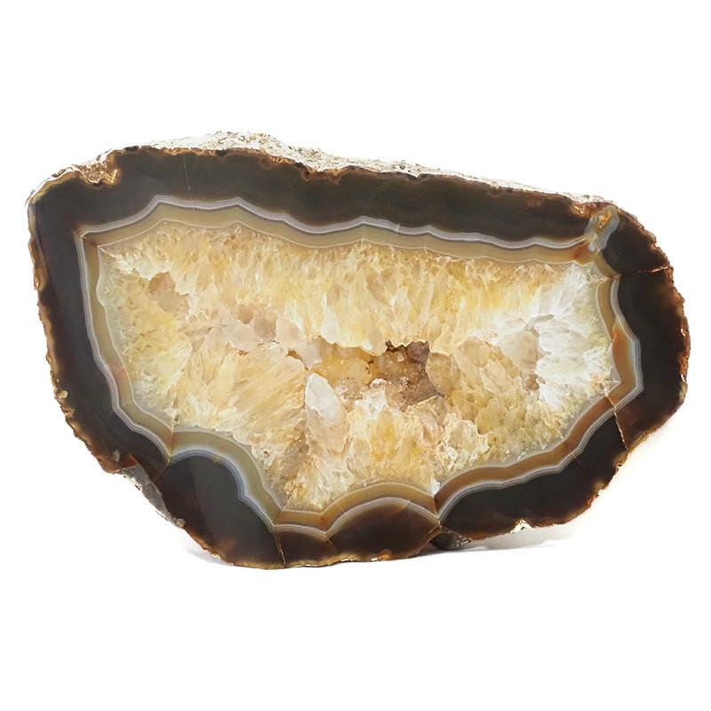 4.41kg Natural Agate Polished Slab Plate DB321 4 4.41kg Natural Agate Polished Slab Plate DB321 | Himalayan Salt Factory