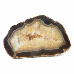 4.41kg Natural Agate Polished Slab Plate DB321 | Himalayan Salt Factory