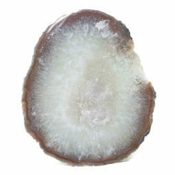 2.51kg Natural Agate Polished Slab Plate DB323 | Himalayan Salt Factory