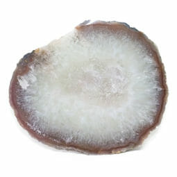 2.51kg Natural Agate Polished Slab Plate DB323 | Himalayan Salt Factory