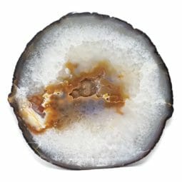 2.90kg Natural Agate Polished Slab Plate DB337 | Himalayan Salt Factory