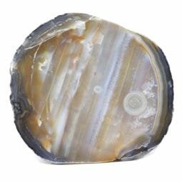 3.70kg Natural Agate Polished Slab Plate DB338 6 3.70kg Natural Agate Polished Slab Plate DB338 | Himalayan Salt Factory