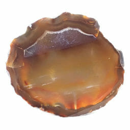 3.10kg Natural Agate Polished Slab Plate DB339 | Himalayan Salt Factory
