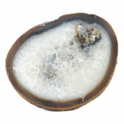 3.10kg Natural Agate Polished Slab Plate DB343 | Himalayan Salt Factory