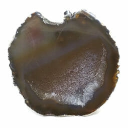 2.90kg Natural Agate Polished Slab Plate DB348 | Himalayan Salt Factory