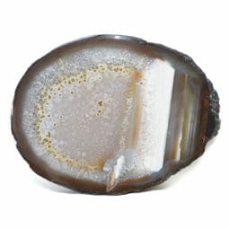 5.29kg Natural Agate Polished Slab Plate DB352 | Himalayan Salt Factory