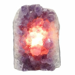 Natural Amethyst Crystal Lamp DB364 | Himalayan Salt Factory