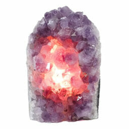 Natural Amethyst Crystal Lamp DB371 | Himalayan Salt Factory