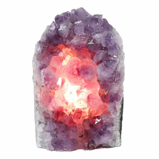 Natural Amethyst Crystal Lamp DB371 | Himalayan Salt Factory