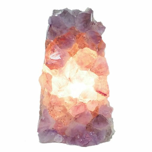 Natural Amethyst Crystal Lamp DB376 | Himalayan Salt Factory