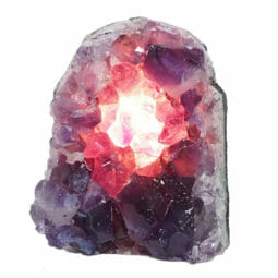 Natural Amethyst Crystal Lamp DS2081 | Himalayan Salt Factory