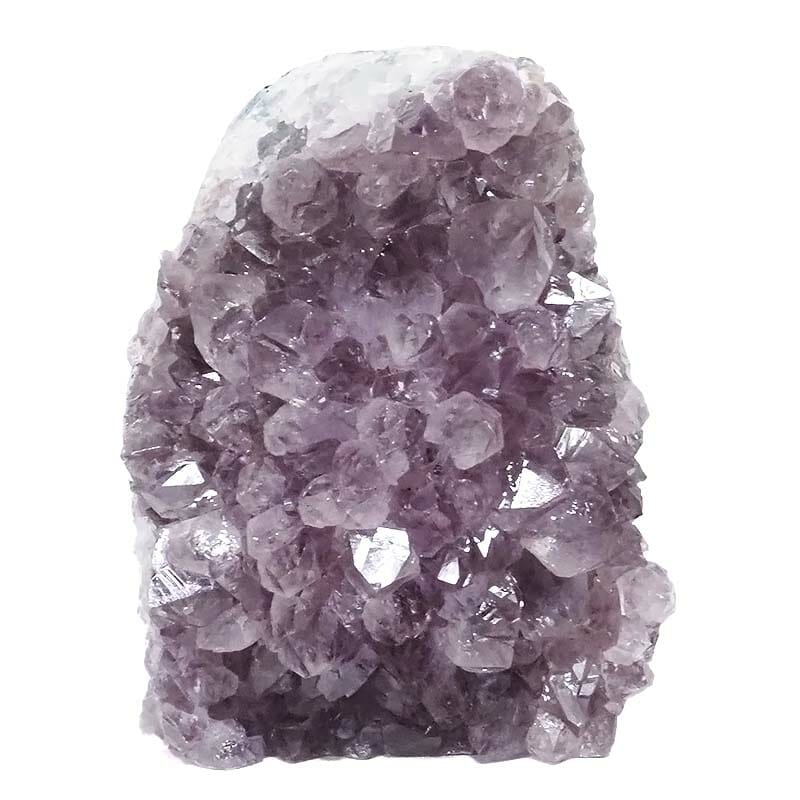 3.21kg Natural Amethyst Crystal Lamp DS2101 3 Natural Amethyst Crystal Lamp with Timber Base DS2101 | Himalayan Salt Factory