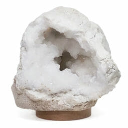 4.70kg Natural Calcite Geode Lamp with Large LED Light Base DS2104 8 Natural Calcite Geode Lamp with Large LED Light Base DS2104 | Himalayan Salt Factory
