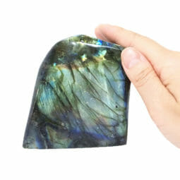 Natural Labradorite Polished Self Stand DS2133| Himalayan Salt Factory