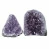 3.10kg Amethyst Crystal Geode Specimen Set 2 Pieces DR312 | Himalayan Salt Factory