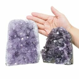 2.97kg Amethyst Crystal Geode Specimen Set 2 Pieces DR306 5 2.97kg Amethyst Crystal Geode Specimen Set 2 Pieces DR306 | Himalayan Salt Factory