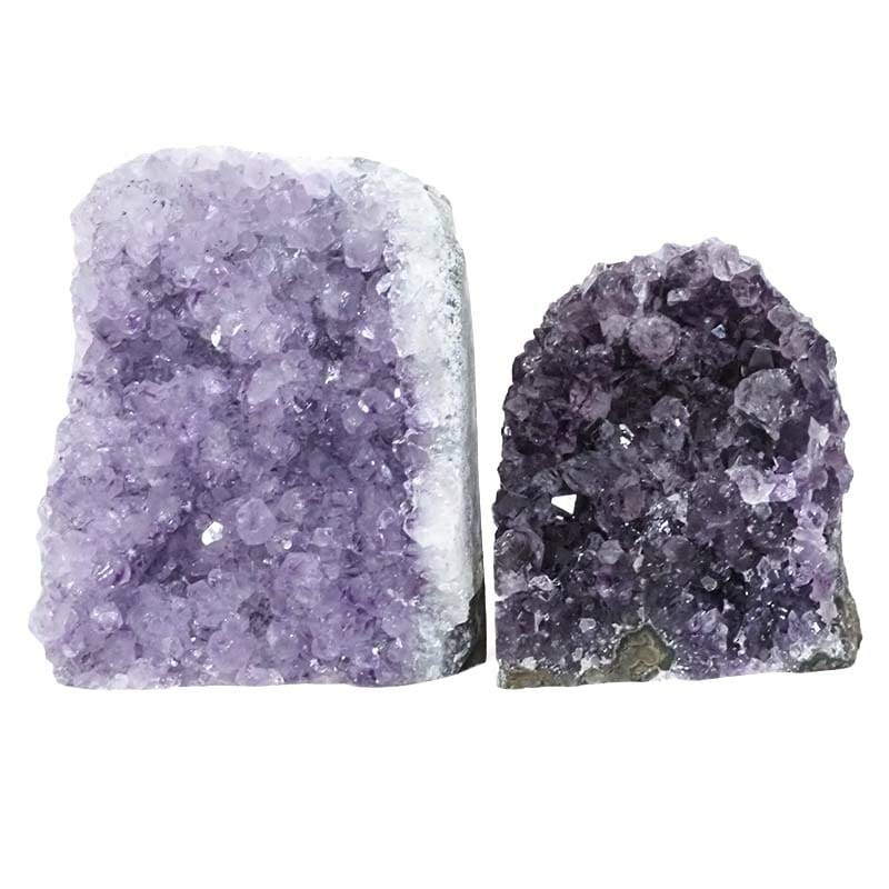 2.97kg Amethyst Crystal Geode Specimen Set 2 Pieces DR306 3 2.97kg Amethyst Crystal Geode Specimen Set 2 Pieces DR306 | Himalayan Salt Factory