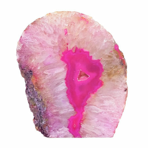 Pink Agate Crystal Lamp L118 | Himalayan Salt Factory