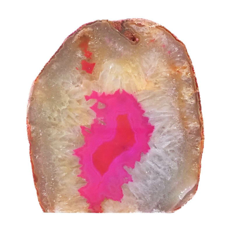 1.67kg Pink Agate Crystal Lamp L119 3 Pink Agate Crystal Lamp L119 | Himalayan Salt Factory