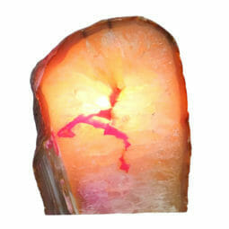 2.77kg Pink Agate Crystal Lamp L123 6 Pink Agate Crystal Lamp L123 | Himalayan Salt Factory
