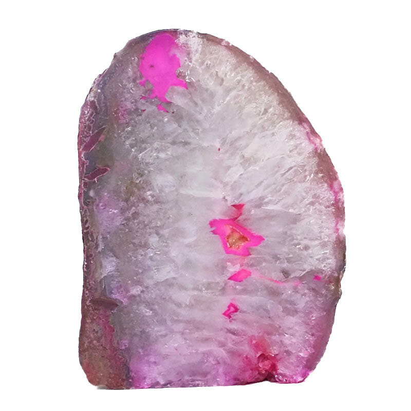 2.21kg Pink Agate Crystal Lamp L125 3 Pink Agate Crystal Lamp L125 | Himalayan Salt Factory