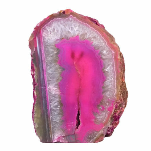 Pink Agate Crystal Lamp L126 | Himalayan Salt Factory
