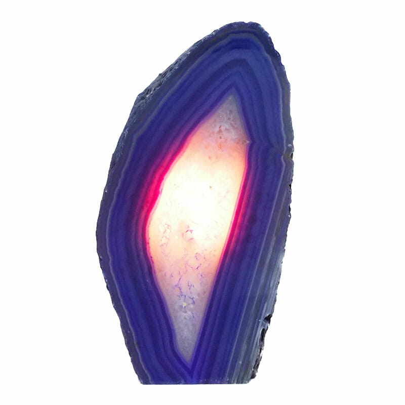 1.73kg Purple Agate Crystal Lamp L136 4 1.73kg Purple Agate Crystal Lamp L136 | Himalayan Salt Factory
