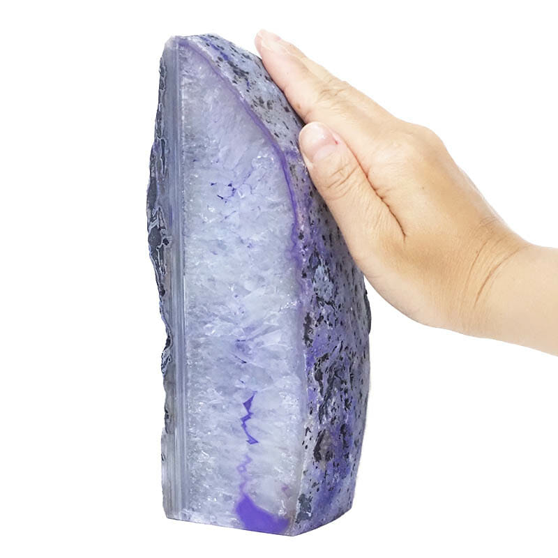 1.85kg Purple Agate Crystal Lamp L138 5 1.85kg Purple Agate Crystal Lamp L138 | Himalayan Salt Factory