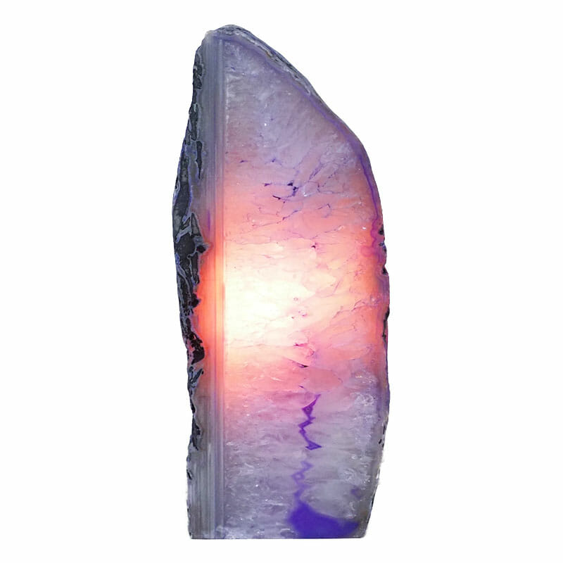 1.85kg Purple Agate Crystal Lamp L138 4 1.85kg Purple Agate Crystal Lamp L138 | Himalayan Salt Factory