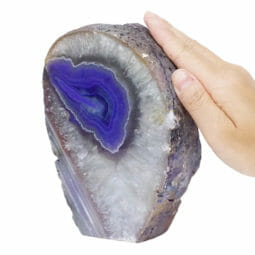 1.92kg Purple Agate Crystal Lamp L139 7 1.92kg Purple Agate Crystal Lamp L139 | Himalayan Salt Factory