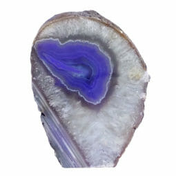 1.92kg Purple Agate Crystal Lamp L139 | Himalayan Salt Factory