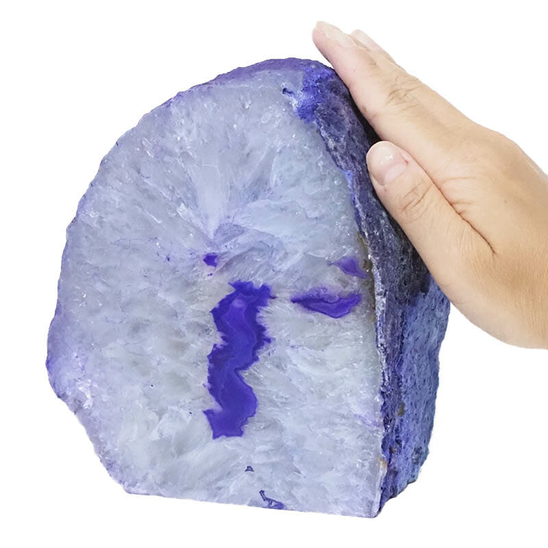 3.04kg Purple Agate Crystal Lamp L143 5 3.04kg Purple Agate Crystal Lamp L143 | Himalayan Salt Factory