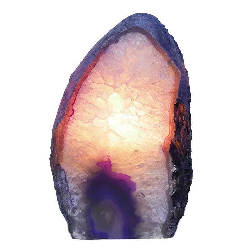 3.01kg Purple Agate Crystal Lamp L147 4 3.01kg Purple Agate Crystal Lamp L147 | Himalayan Salt Factory