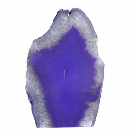 1.75kg Purple Agate Crystal Lamp L148 | Himalayan Salt Factory
