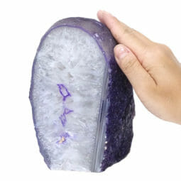 2.19kg Purple Agate Crystal Lamp L149 7 2.19kg Purple Agate Crystal Lamp L149 | Himalayan Salt Factory