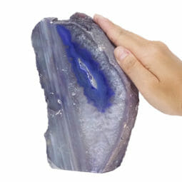 1.58kg Purple Agate Crystal Lamp L152 | Himalayan Salt Factory