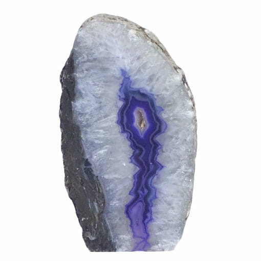 1.74kg Purple Agate Crystal Lamp L153 | Himalayan Salt Factory