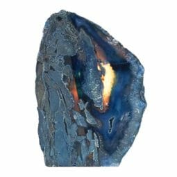 Blue Agate Crystal Lamp S1103 | Himalayan Salt Factory