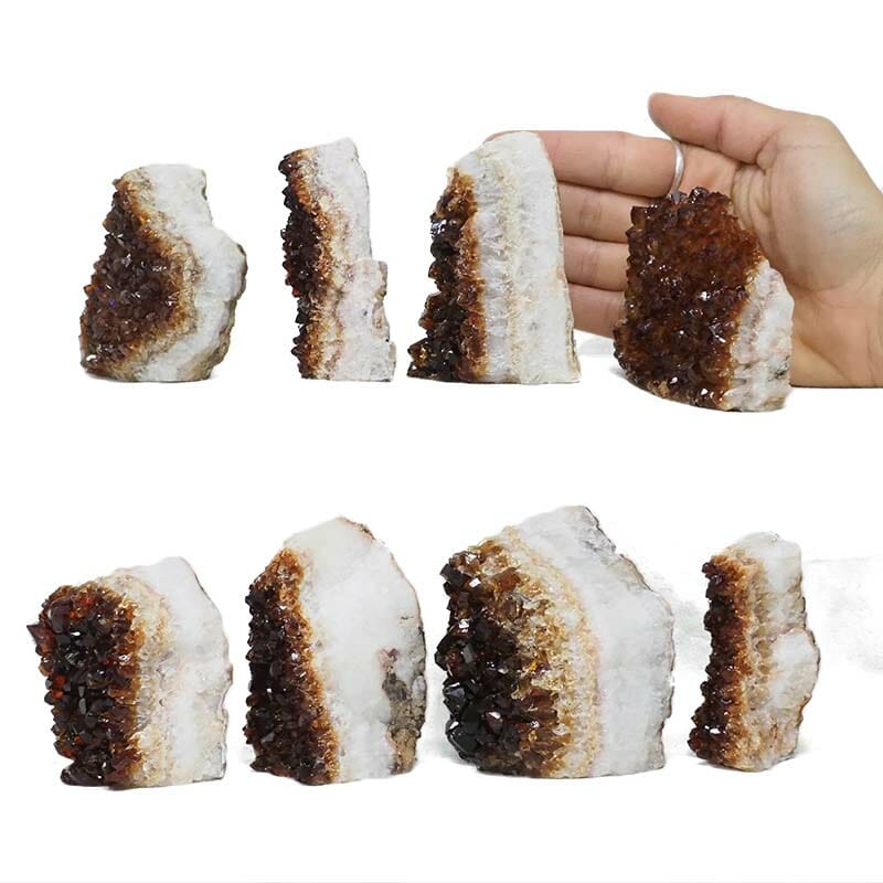 1.68kg Citrine Mini Cluster Specimen Set 8 Pieces L202 4 1.68kg Citrine Mini Cluster Specimen Set 8 Pieces L202 | Himalayan Salt Factory