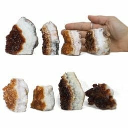 1.69kg Citrine Mini Cluster Specimen Set 8 Pieces L206 5 1.69kg Citrine Mini Cluster Specimen Set 8 Pieces L206 | Himalayan Salt Factory