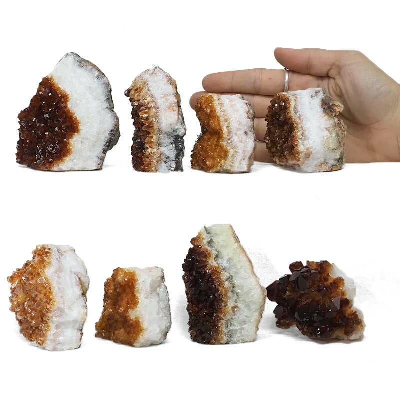 1.69kg Citrine Mini Cluster Specimen Set 8 Pieces L206 4 1.69kg Citrine Mini Cluster Specimen Set 8 Pieces L206 | Himalayan Salt Factory