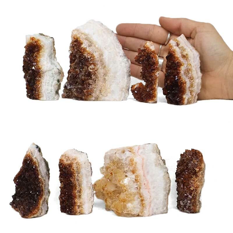 1.68kg Citrine Mini Cluster Specimen Set 8 Pieces L211 4 1.68kg Citrine Mini Cluster Specimen Set 8 Pieces L211 | Himalayan Salt Factory