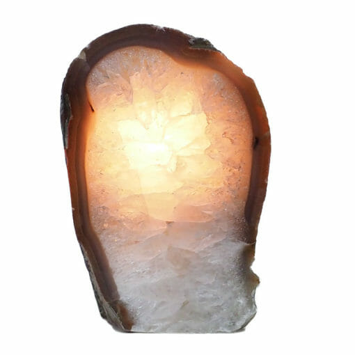 1.63kg Natural Agate Crystal Lamp S1124 | Himalayan Salt Factory