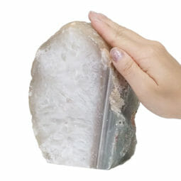 1.89kg Natural Agate Crystal Lamp S1126 | Himalayan Salt Factory