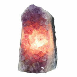 Natural Amethyst Crystal Lamp DB390 | Himalayan Salt Factory