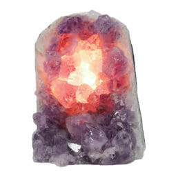 2.96kg Natural Amethyst Crystal Lamp DN1737 | Himalayan Salt Factory