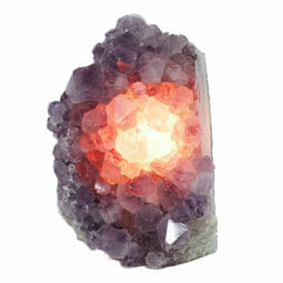 2.72kg Natural Amethyst Crystal Lamp DN1741 | Himalayan Salt Factory